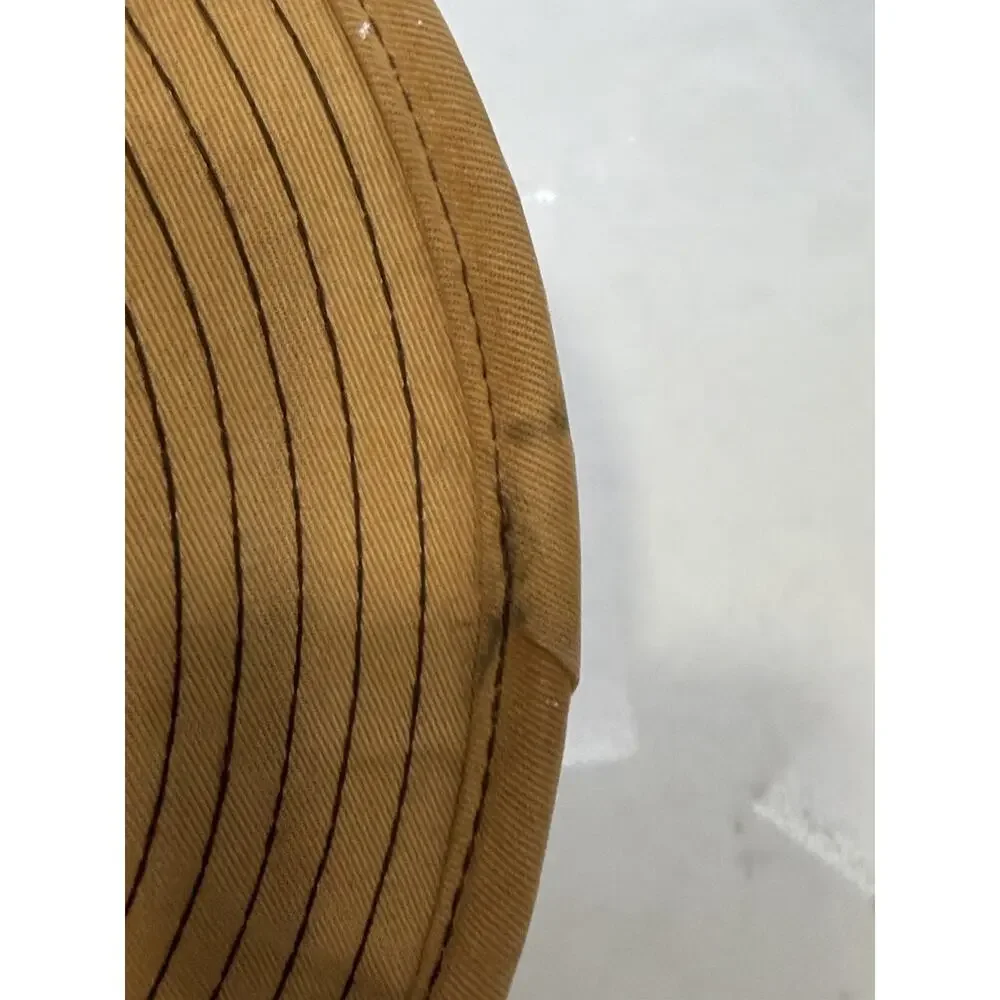 Vintage Billabong USA Made Surf Outback Hat Tan Canvas Boonie Beach Chin Strap